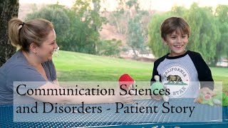 Speech Language Therapy  Patient Story  Communication Sciences and Disorders [upl. by Candless395]