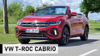 2022 VW TRoc Cabrio RLine Konkurrenzlos  Review Fahrbericht Test [upl. by Areema378]