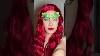 Poison Ivy will always be my girl makeup halloween [upl. by Saitam]