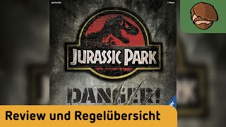 Jurassic Park Danger – Brettspiel – Review und Regelübersicht [upl. by Okram]