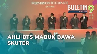 Suga BTS Tunggang Skuter Dalam Keadaan Mabuk [upl. by Adnoel]