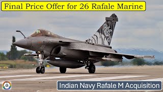 Rafale M Final Price Offer for Indian Navy  India France Defence Deal [upl. by Noved]