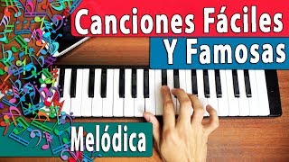 Aprende Tu Primera Canción En Melódica  ¡Súper Fácil [upl. by Accire]