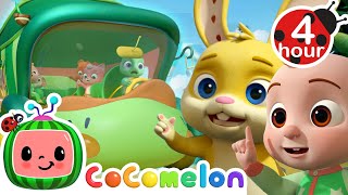 Wheels on the Bus Late For School Edition  More  Cocomelon  Nursery Rhymes amp Songs For Kids [upl. by Oatis820]