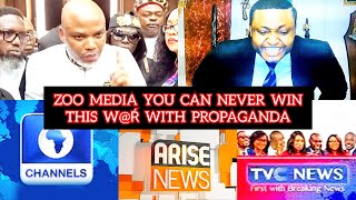 Nnamdi Kanus Release  Dismantling ZøØ Media Lies amp Propaganda Against Biafra [upl. by Ranie939]