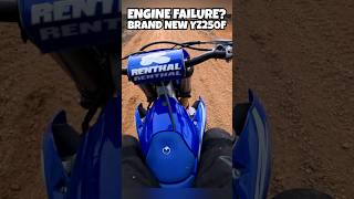 Engine Failure Brand New YZ250F [upl. by Ahsahs]