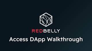 Redbelly Network Access DApp Tutorial [upl. by Danice]