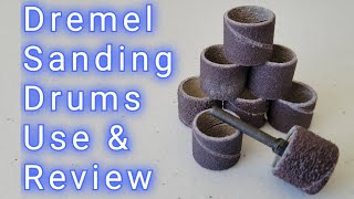 How To Use The Dremel Rotary Tool Sanding Drum Bit And Review [upl. by Erika]