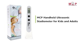 MCP Ultrasonic Height Measuring Scale Stadiometer for Kids and Adult [upl. by Balkin]