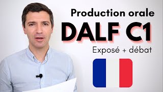 DALF C1  Production orale  Simulation exposé  débat Soustitres [upl. by Hassin]