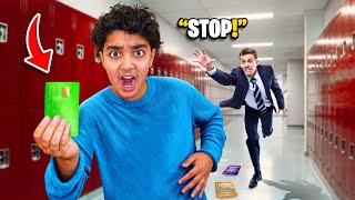 Little Brother STOLE His Teachers CREDIT CARD To Buy VBucks FORTNITE [upl. by Zamir229]