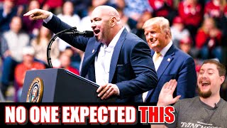 Dana White TAKES OVER Trump rally what happens next is unbelievable [upl. by Wampler822]