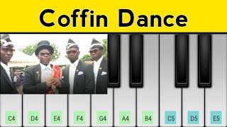 Coffin Dance Piano Tutorial  Astronomia [upl. by Cl]