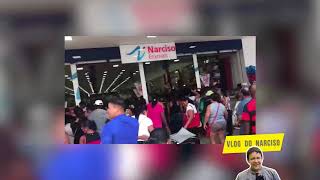 VLOG DO NARCISO Inauguração da megaloja em Feira de Santana  BA [upl. by Carlina]