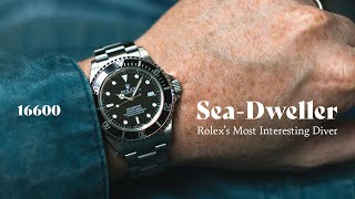 Rolexs Most Interesting Dive Watch  the SeaDweller ref 16600 [upl. by Appleton469]