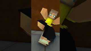 HELPING SHADY II minecraft animation youtubeshorts shortvideo shorts [upl. by Hewet832]