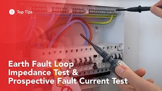 Earth Fault Loop Impedance Test amp Prospective Fault Current Test [upl. by Nivlem356]