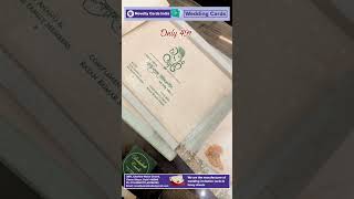 Shadi Ke Card  sabsesasta weddingcards noveltycardsindia [upl. by Duff779]