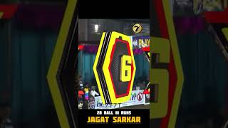 20 Ball 61 runs🎾🏏 ll jagat sarkar ll 7070sports tenniscricket cricketshorts youtubeshorts [upl. by Franek]