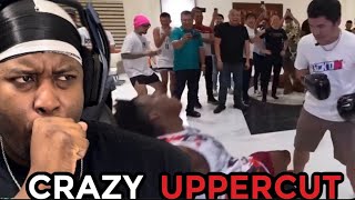 iSHOWSPEED vs MANNY PACQUIAO  FULL FIGHT  Srotonn Reacts [upl. by Nnyleuqaj]