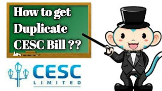 CESC BILL DOWNLOAD cescbilldownload cescbilldownloadonline Online CESC BILLDOWNLOAD BILL [upl. by Rosina]