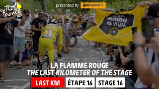 Last Km  Stage 16  Tour de France 2023 [upl. by Brunn8]