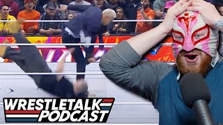 Kazuchika Okada HEEL TURN REACTION  WrestleTalk Podcast [upl. by Carma]