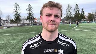 Eskild Fredriksen etter 22 mot Nordstrand borte [upl. by Om]