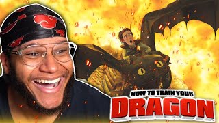 SO FIRE FIRST TIME WATCHING How To Train Your Dragon REACTION [upl. by Sito114]