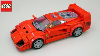 Где мои глаза Обзор набора ЛЕГО SPEED CHAMPIONS 76934 Ferrari F40 2024 [upl. by Guillaume345]