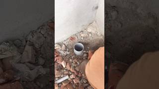 AC DRAINAGE PIPES JOINT PROCESS plumbing automobile civilengineering youtubeshorts [upl. by Milton]