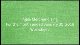 Accounting Cycle of a Merchandising Business [upl. by Ahsiadal]