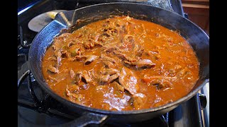 Making Carne Guisada Beef Stew [upl. by Ayik]