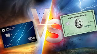 Amex Green VS Chase Sapphire Preferred Which is BETTER [upl. by Carbrey219]