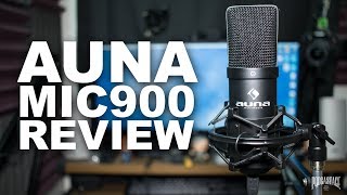 Auna MIC900B USB Mic Review  Test [upl. by Dalton]