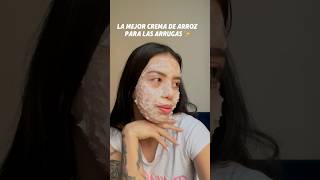 Crema de arroz para las arrugas 😱 tips trucosdebelleza skincare tipsnaturales trucosytips [upl. by Avera]