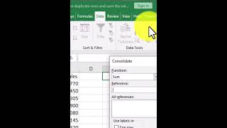 Excel Pro Tips Consolidate and Sum Excel Rows with Advanced Consolidation Functions [upl. by Etnoid638]