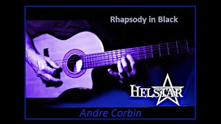 Helstar  Rhapsody in Black intro to Baptized in Blood Andre Corbin 60923 [upl. by Tamarra]