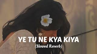 YE TU NE KYA KIYA  Slowed amp Reverbyoutube song lofi 10M views [upl. by Wende]