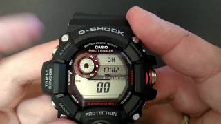 Casio Rangeman GW9400 upute za SVE funkcije  user manual Croatian [upl. by Gardie]