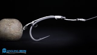 How to tie a Combi rig  Carp rigs  By Angling Iron [upl. by Mikihisa]