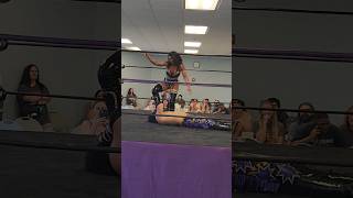 Renee Michelle steps on the head of RPJ Atomic Legacy Wrestling at Space Coast Comic Con wrestling [upl. by Rosio481]