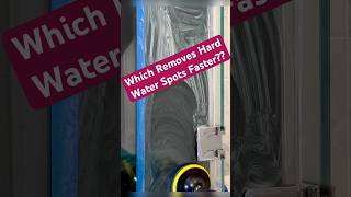 Which Is The Best Water Spot Remover For Glass Testing 3 Ways cleaningtips cleaning hometips [upl. by Yeltneb420]