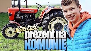 Kupił TRAKTOR URSUS C330 za pieniądze z komunii  Niesamowita historia Filipa [upl. by Otreblanauj22]