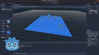 How to bake 3d navmeshes in Godot  3d pathfinding [upl. by Bell]