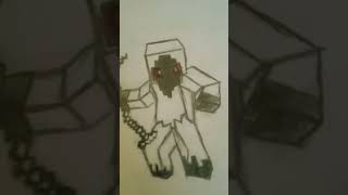 entity 303 Minecraft Drawing🔥😈💥🔥 [upl. by Esinehs]