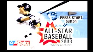 AllStar Baseball 2003  Gameplay PS2 [upl. by Singband]