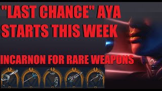 WARFRAME This Week In Warframe INCARNON ROTATIONNIGHTWAVE Nora Mix 5 Weekly Reset Week 9 [upl. by Arahat]