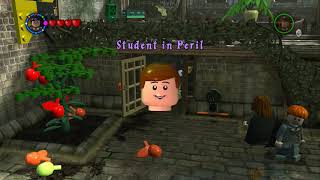 LEGO Harry Potter Years 14  Hogwarts Overworld 100 Guide 7  Flying amp Herbology Classrooms [upl. by Akirehc]