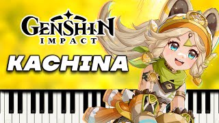 Genshin Impact  Kachina A Shimmering Dance of Stone  Piano Tutorial amp Sheet Music [upl. by O'Meara]